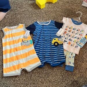 12 months summer bundle for boys.